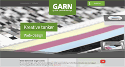 Desktop Screenshot of garn-grafisk.dk